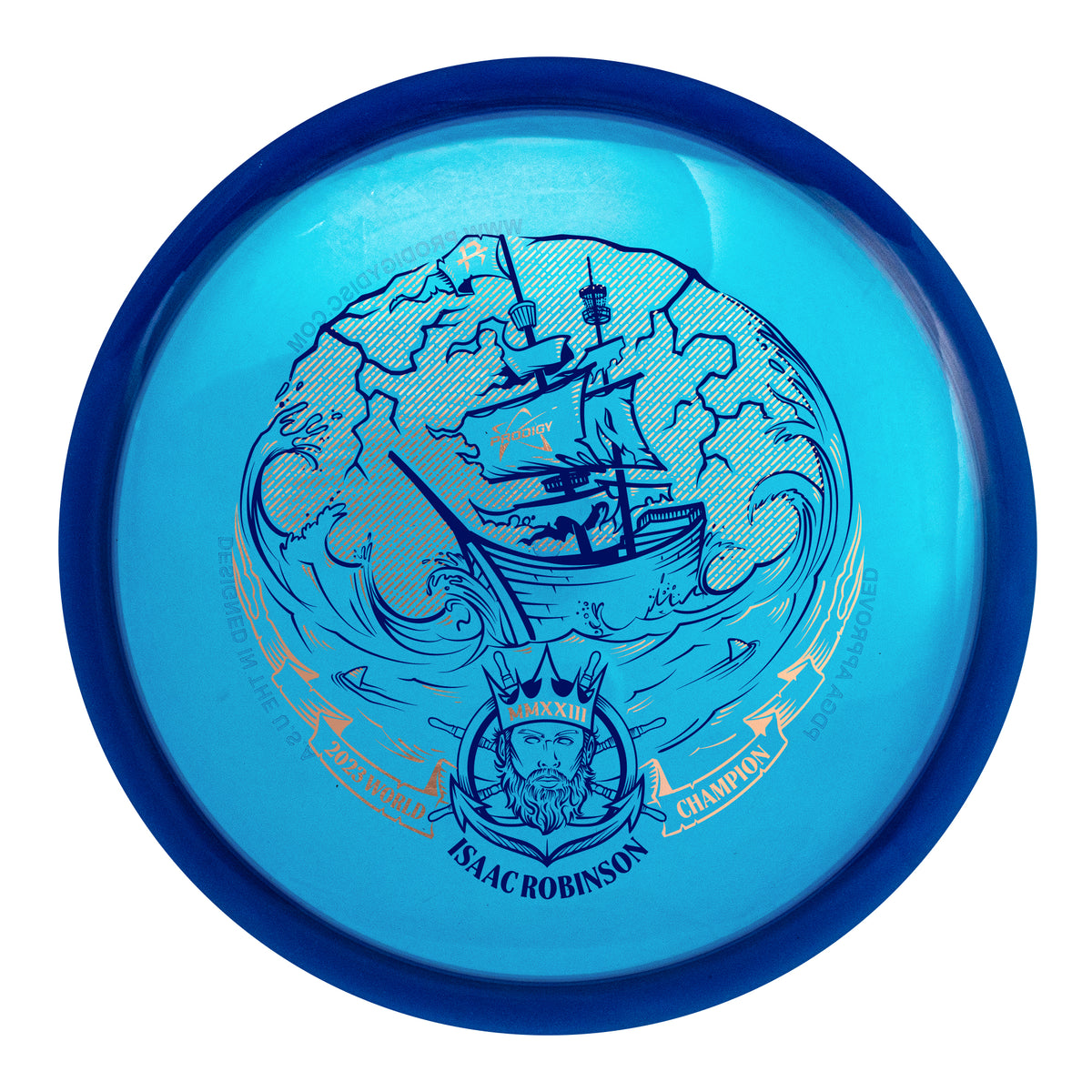 Archive 400 - Isaac Robinson 2023 “Smuggler’s Pursuit” Pro Worlds Stamp