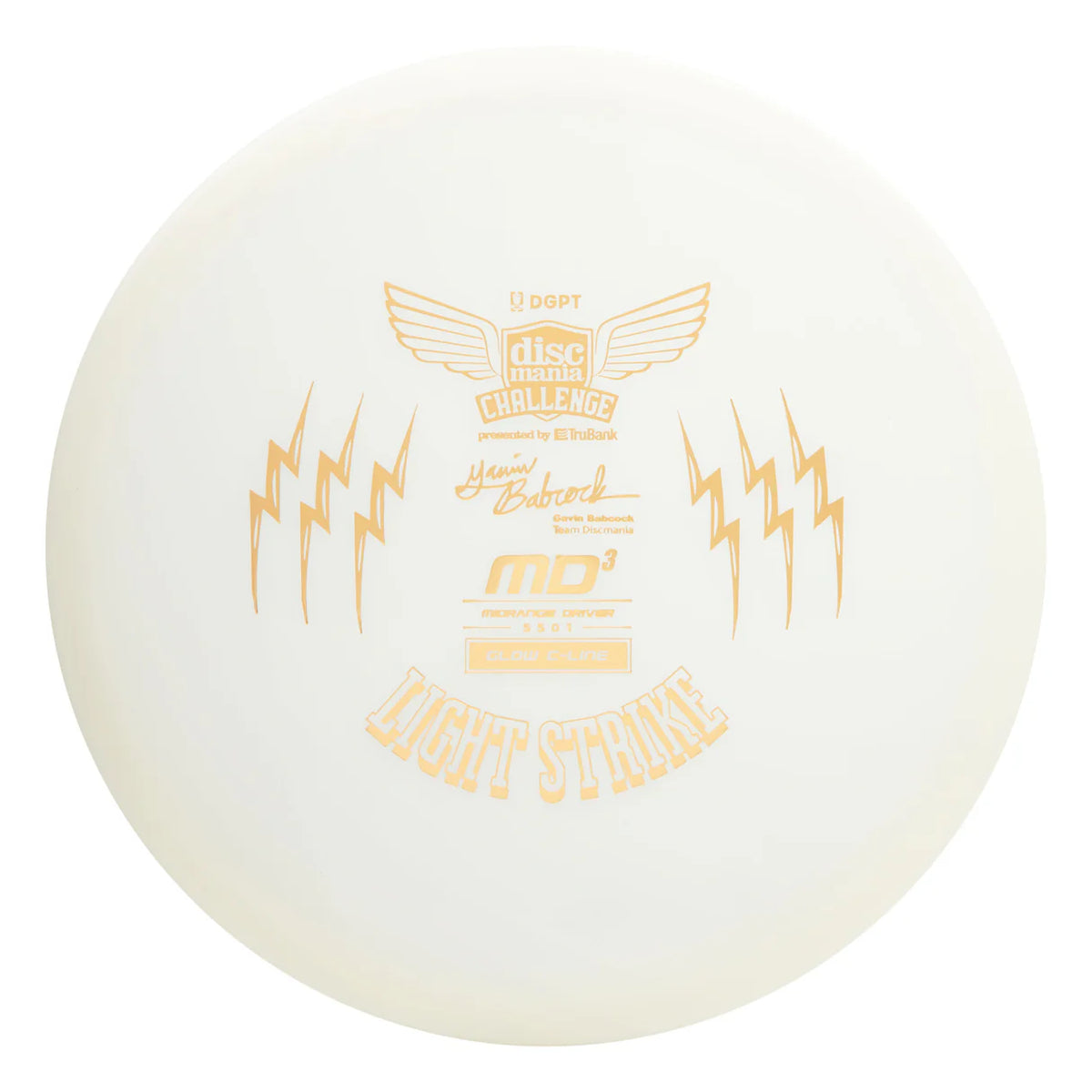 MD3 C-Line Glow - Light Strike (Discmania Challenge Fundraiser)