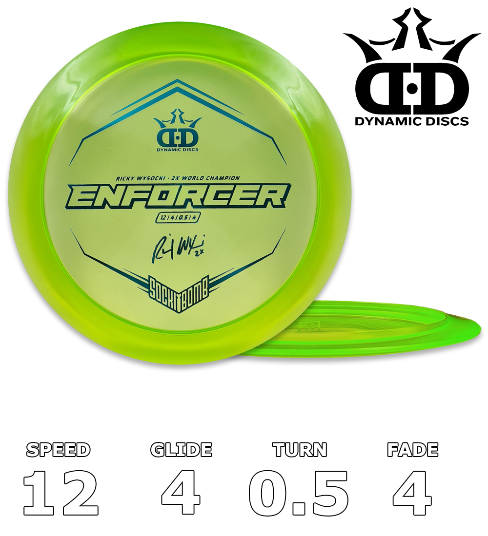 Enforcer Lucid Ice - Ricky Wysocki SOCKI BOMB Stamp
