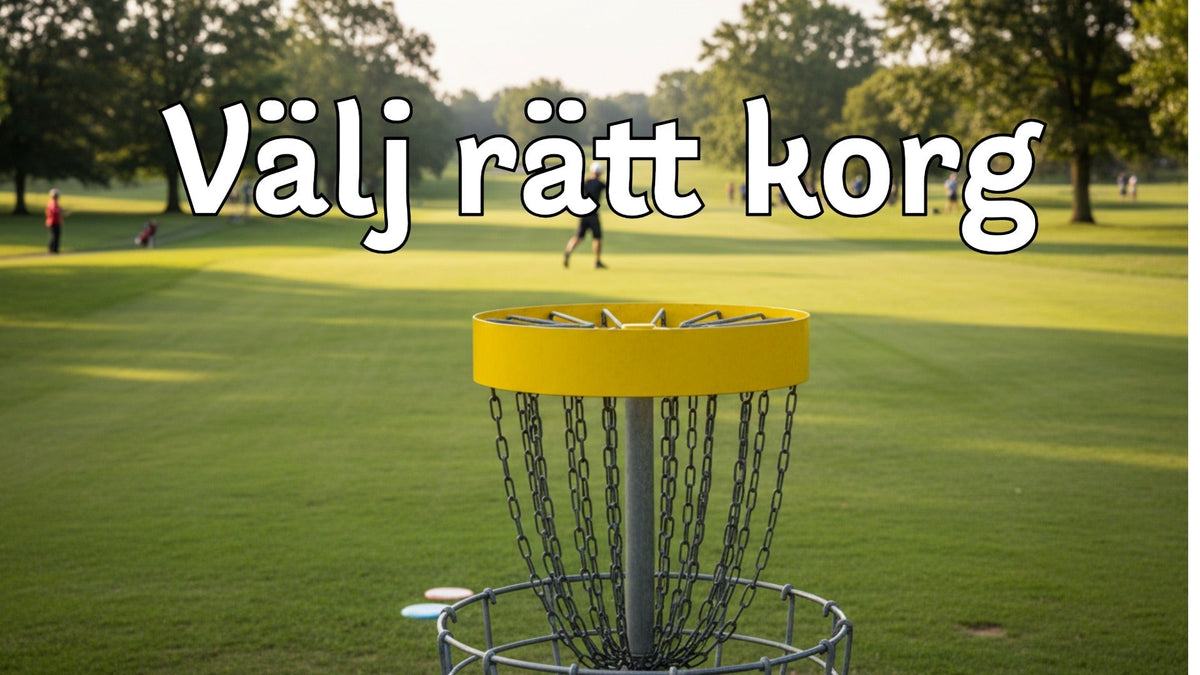 Så väljer du rätt disc golfkorg – en komplett guide