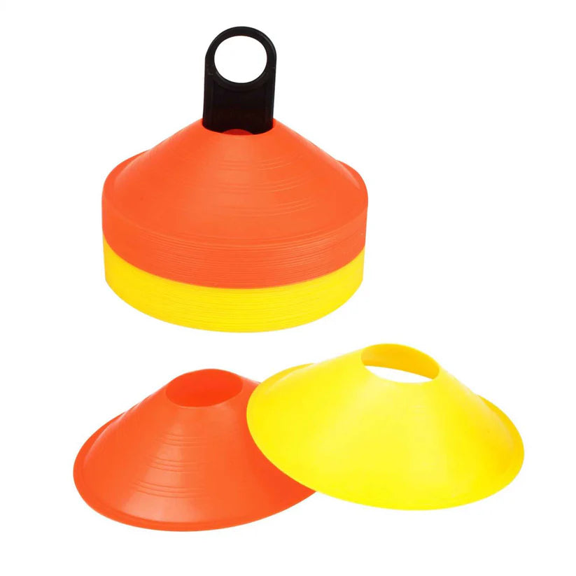 Träningskoner – Set med 10 st för discgolf & sport