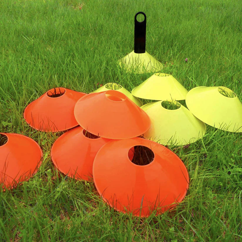Träningskoner – Set med 10 st för discgolf & sport