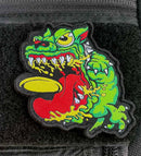 Angry Discin Dog Disc Golf Patches