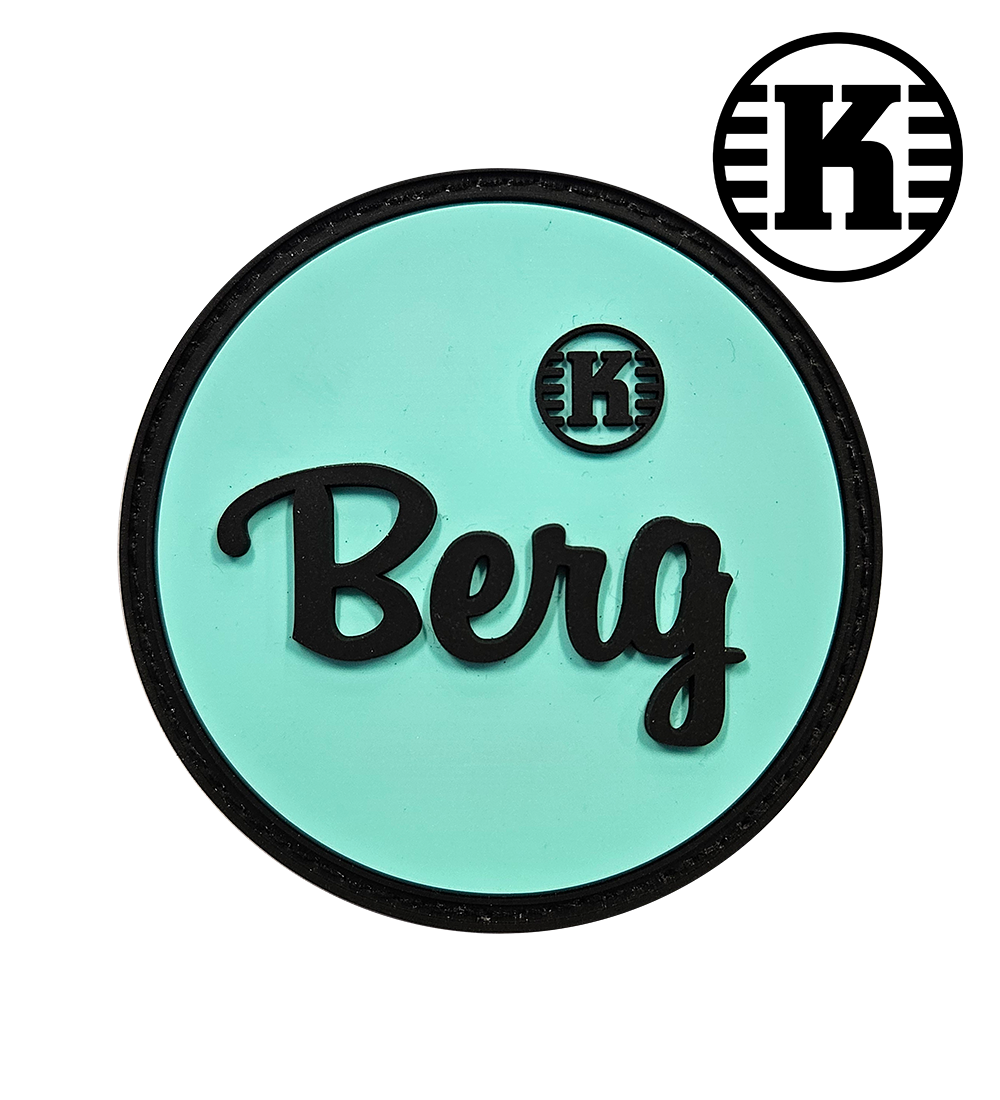 Berg Rubber Velcro Patch