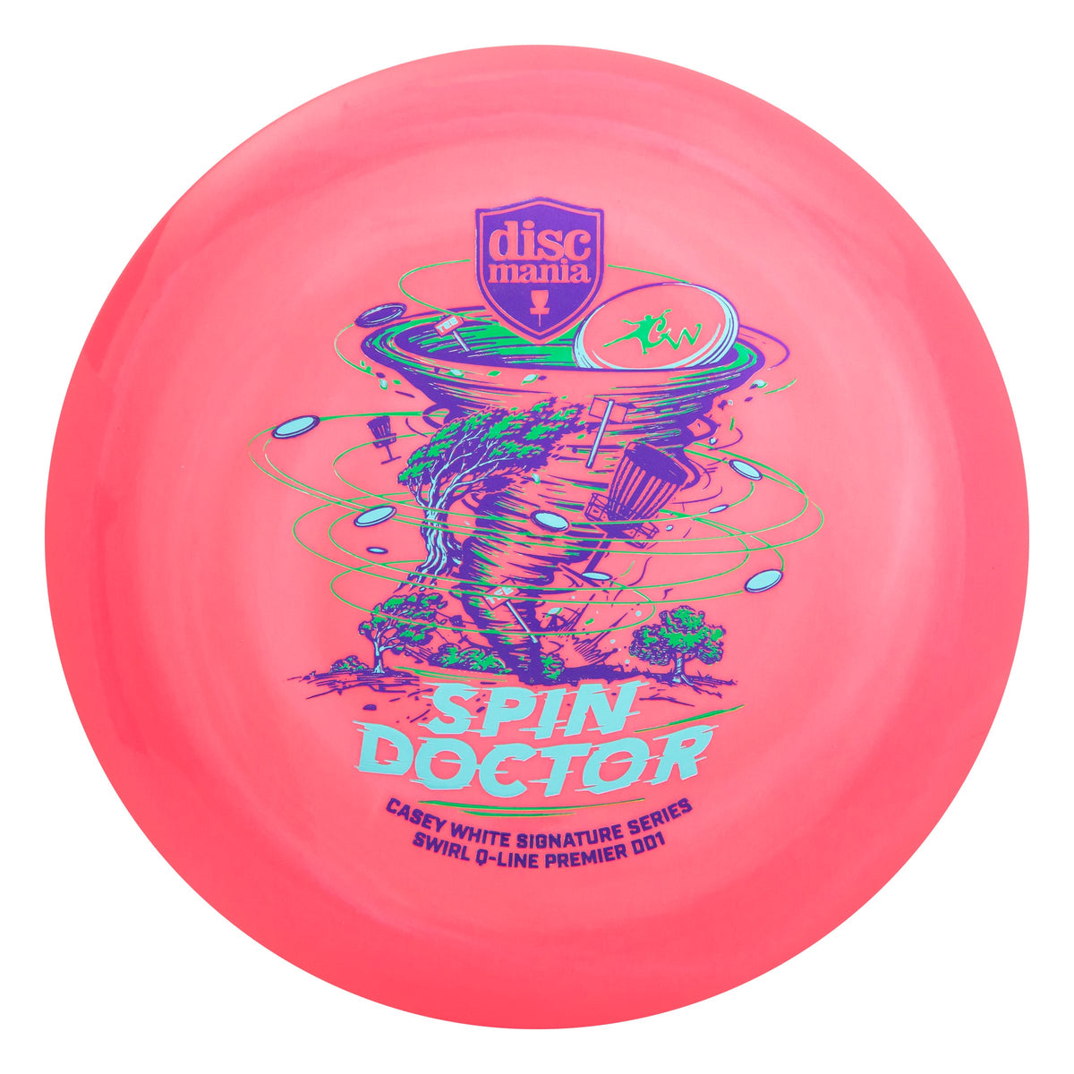 Q-Line Swirl Premier DD1 Spin Doctor - Laxrosa/Vit