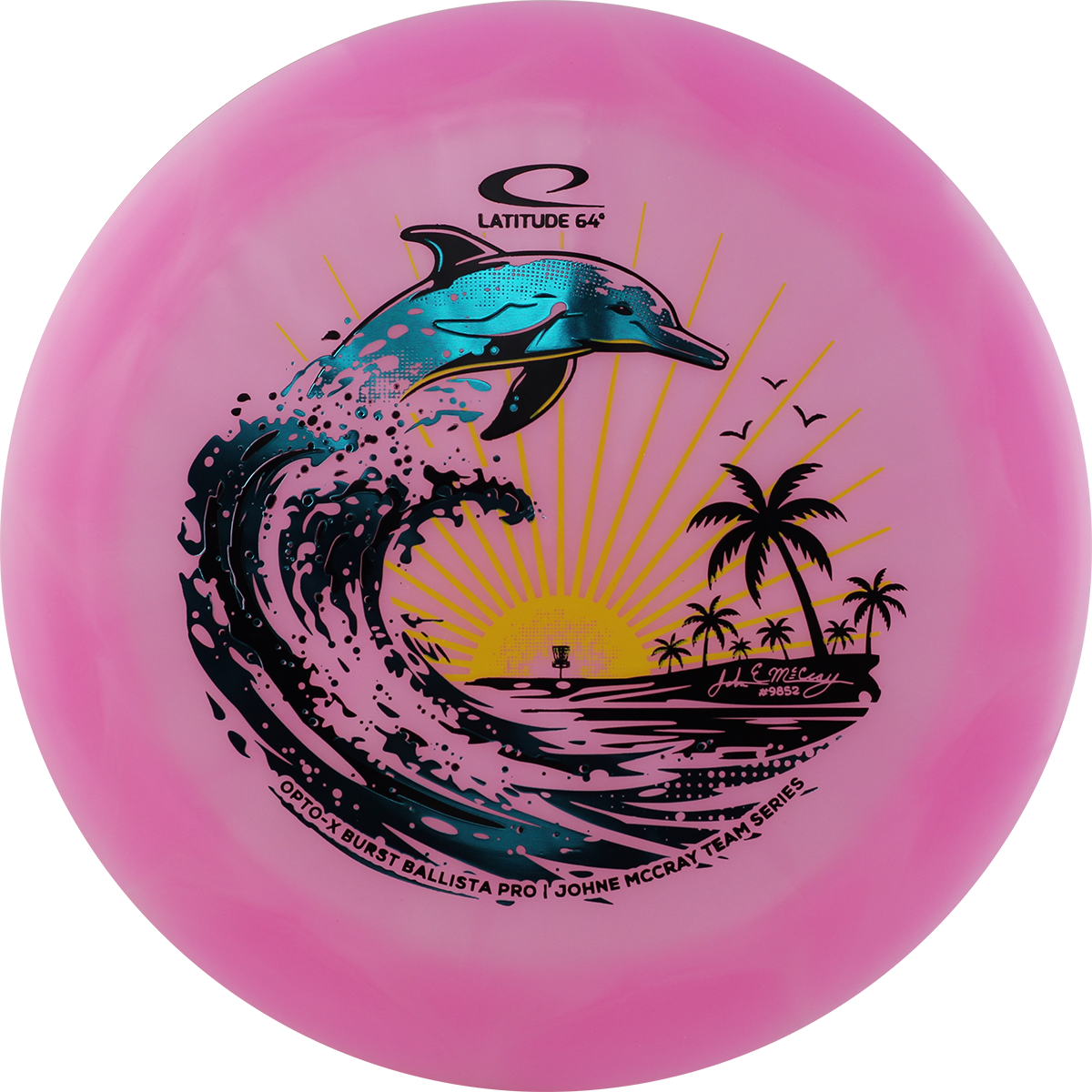 Opto-X Burst Ballista Pro - Rosa/Vit