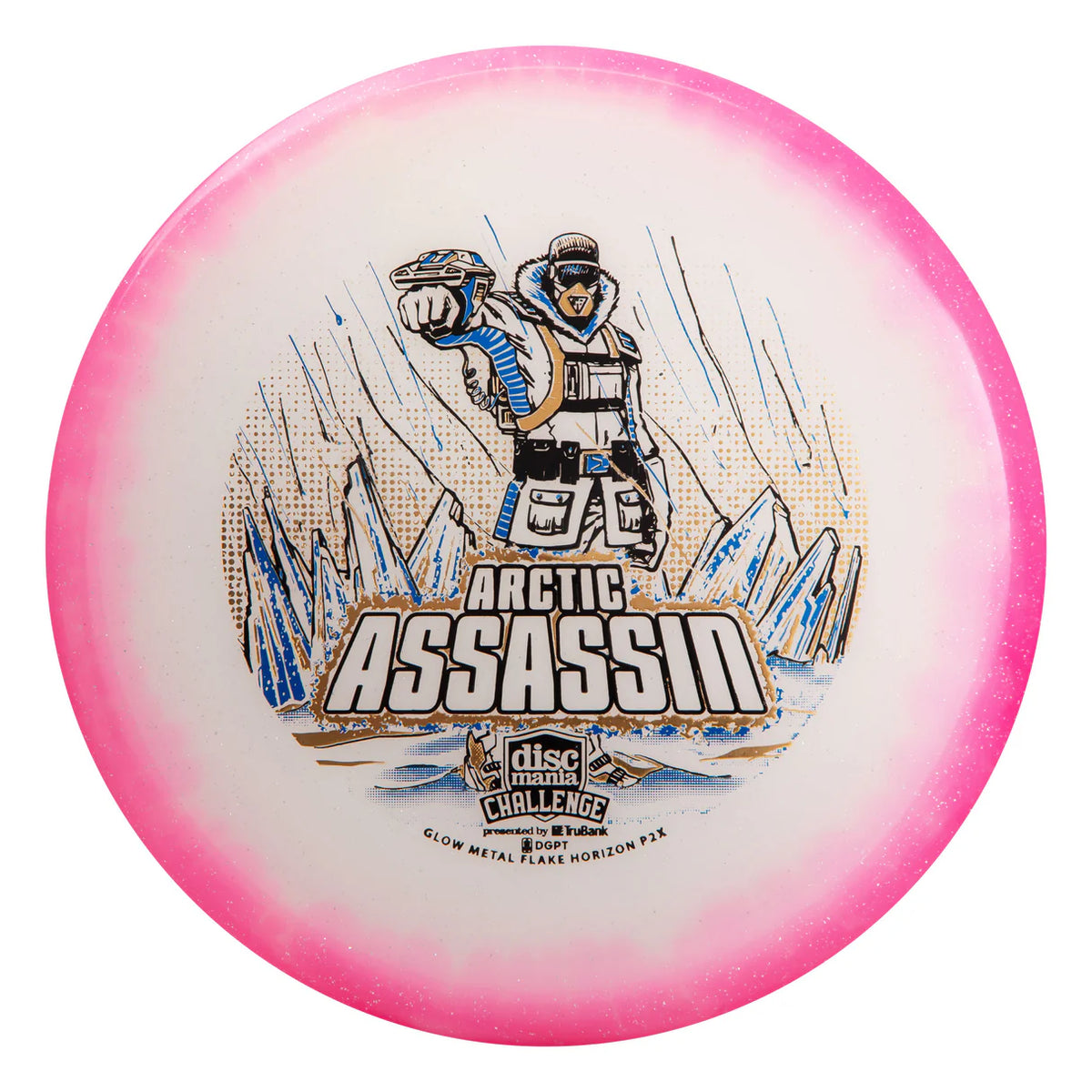 P2x C-Line Metalflake Horizon - Arctic Assassin (Discmania Challenge)