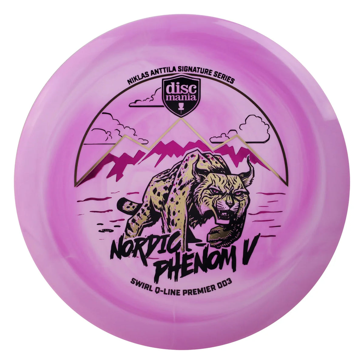 DD3 Q-Line Swirl (Premier) - Niklas Anttila Signature Series - Nordic Phenom 5