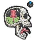 Screaming Skull Disc Golf Patches