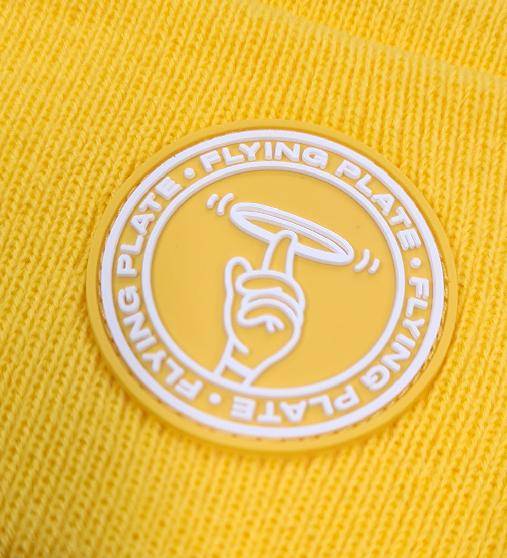 The Finger Rubber Patch Beanie