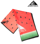 Axiom Sublimated Waffle Towel – Watermelon Edition