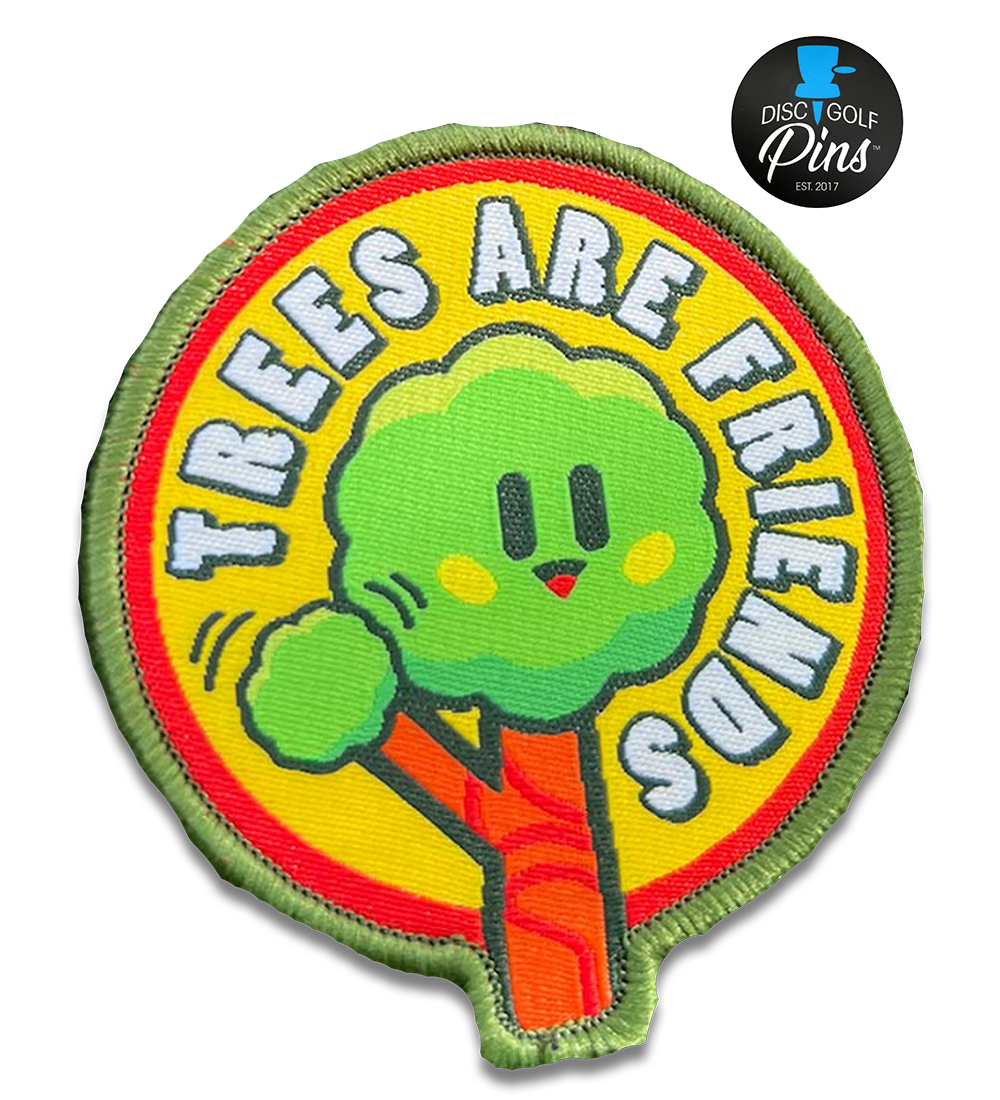 Trees Are Friends Disc Golf Patches