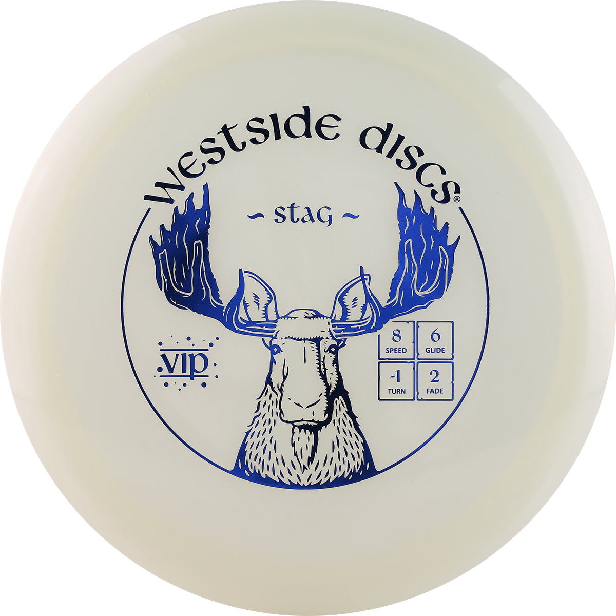 VIP Glimmer Stag White