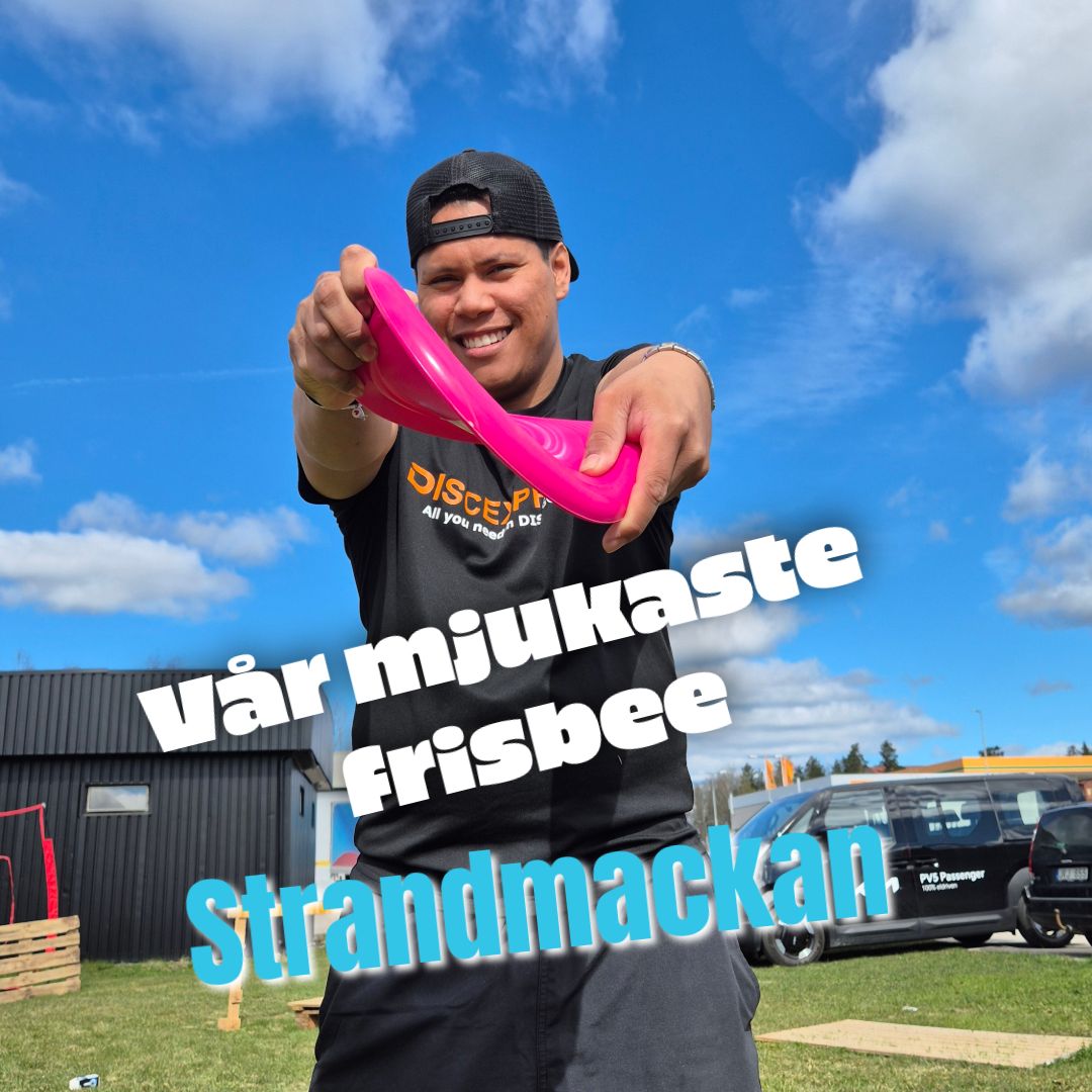 Strandmackan - Soft Foam Disc – Strandfrisbee i PU-skum