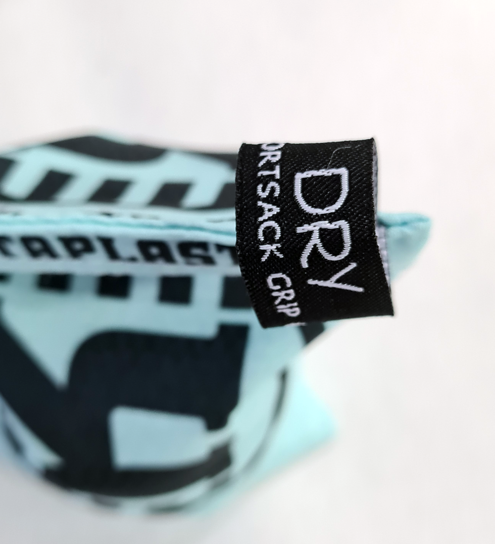 Throwaway plastic sports bag