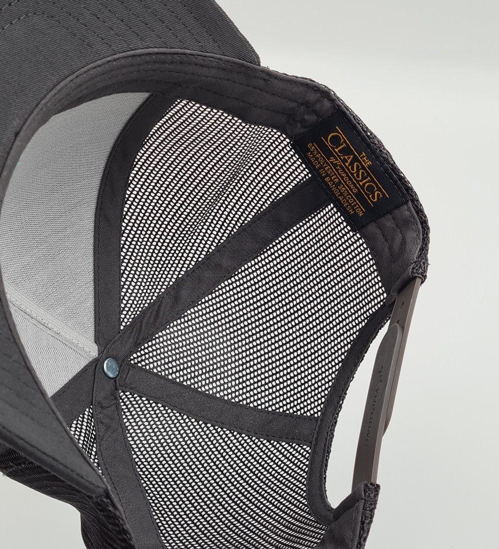 Throwaway Plastic Trucker Snapback