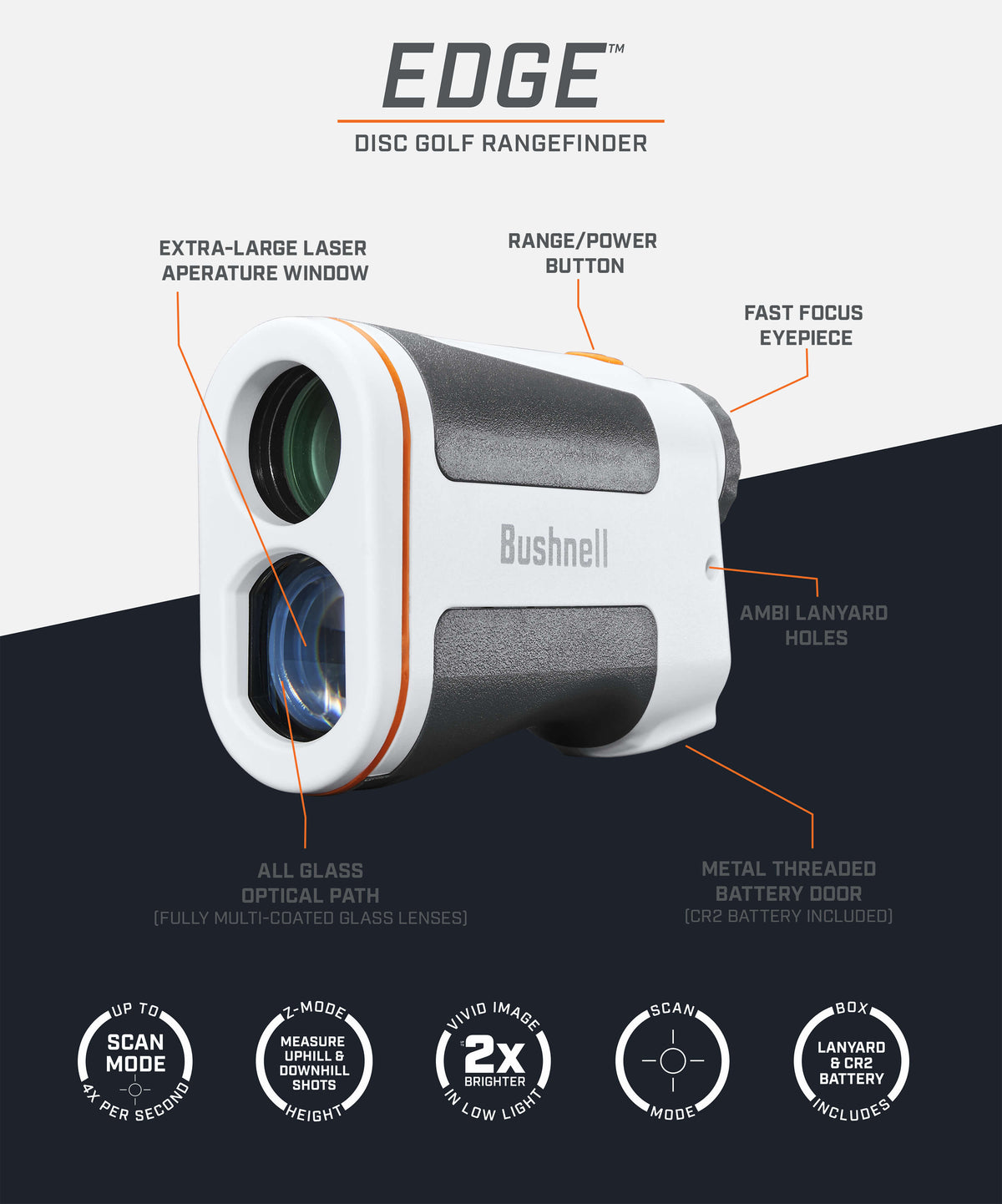 Edge Disc Golf Laser Rangefinder 